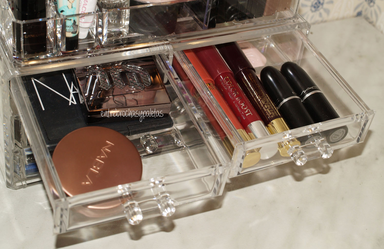 Entre y paletas | Blog de belleza: Organizador de maquillaje |