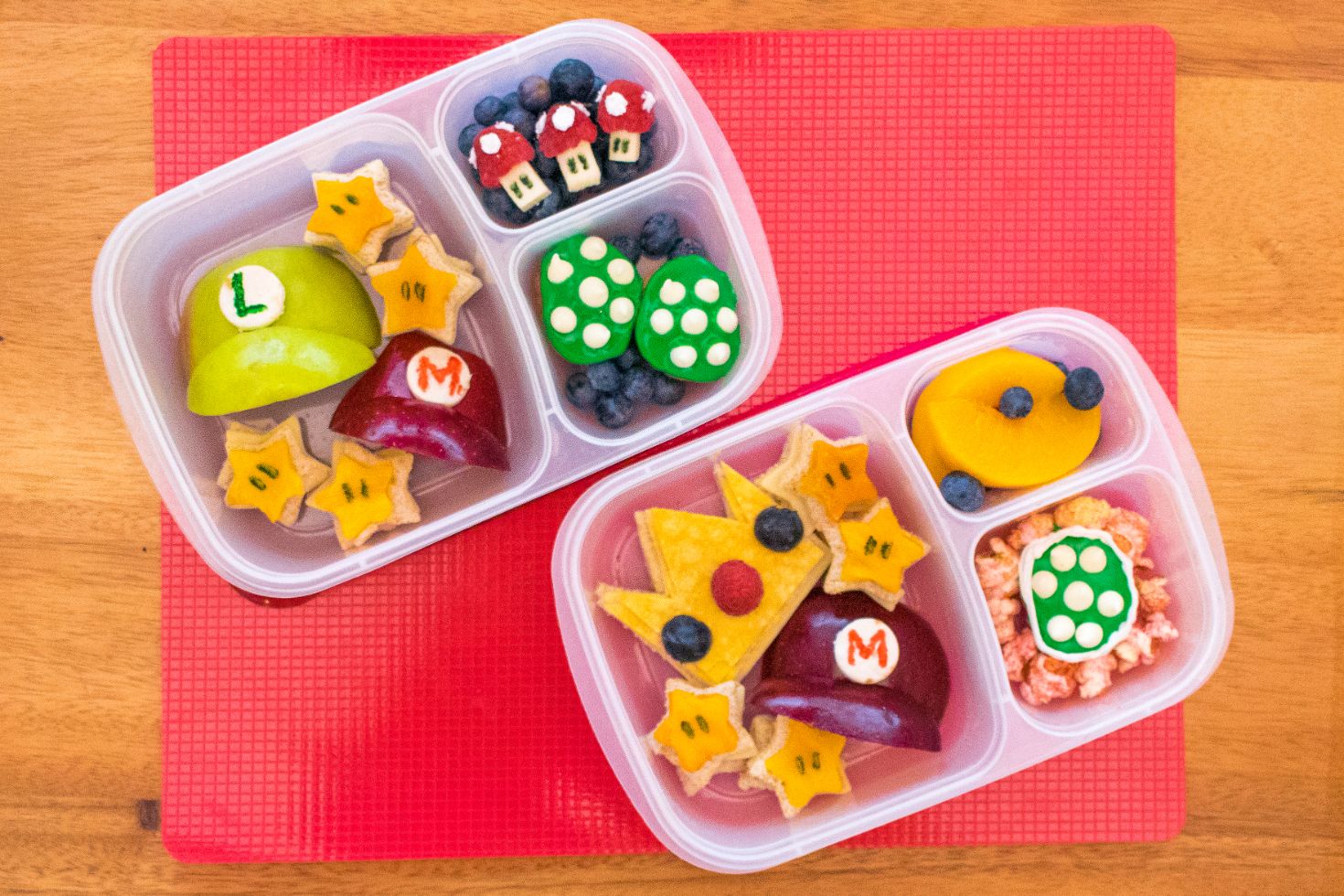 Lunchbox Dad: How to Make a Super Mario Bros. Food Art School Lunch for  Your Kids!