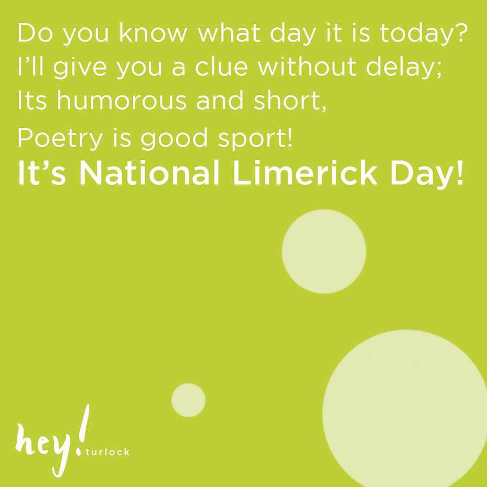 National Limerick Day Wishes Unique Image