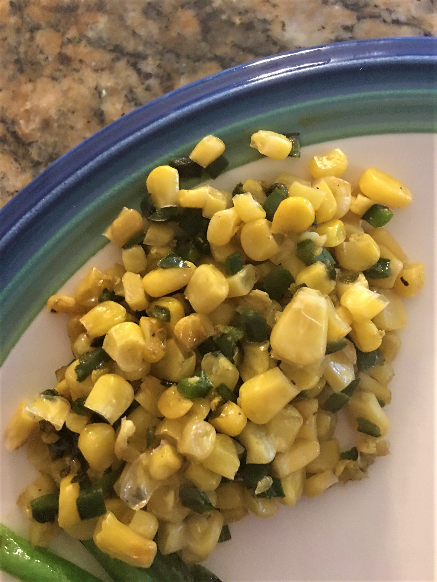 Cookin With Love Skillet Poblano Corn