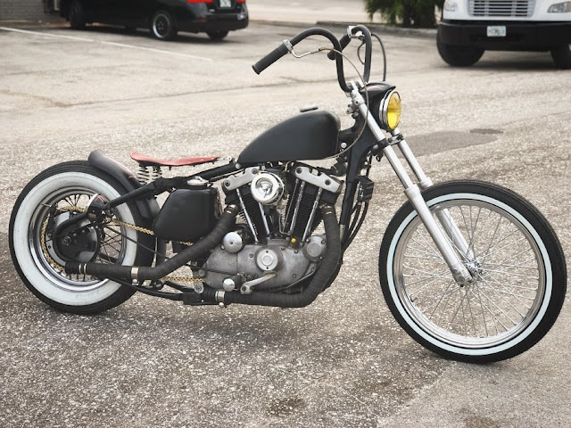 Harley Davidson Ironhead By Quality Hand Made Hell Kustom