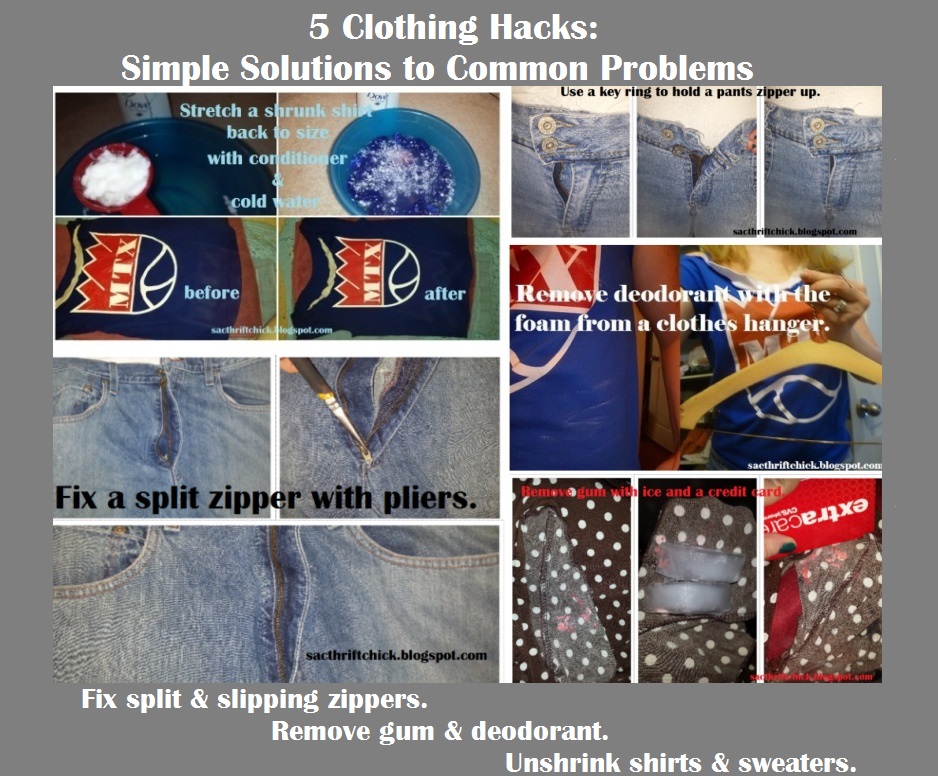 5 Clothing Hacks: Simple Solutions to Common Clothing Problems