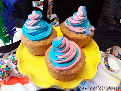 Muffin di Carnevale - Ricetta dolce di Carnevale