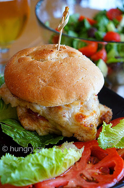 Spicy Chicken Burgers