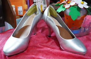 Wedding Shoes SIlver DMK Heels