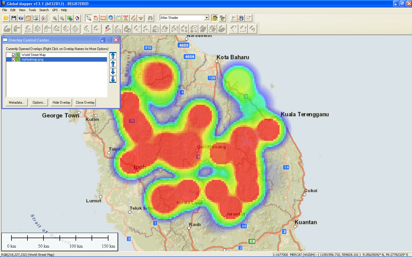 dominoc925: Create geo-referenced heat maps Google Mapplet