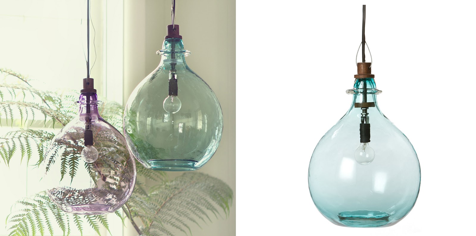 Cómo hacer lámparas con botellas de vidrio