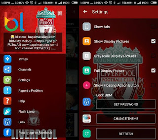 BBM Whatsapp Mod Liverpool v2.12.1.9 tp3