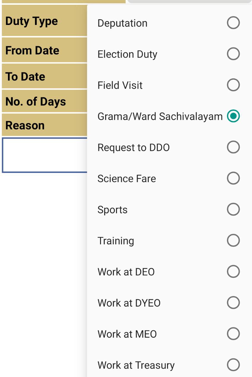 DEO EGDTAP GRAMA/WARD SACHIVALAYAM RECRUITMENT 2019Half day