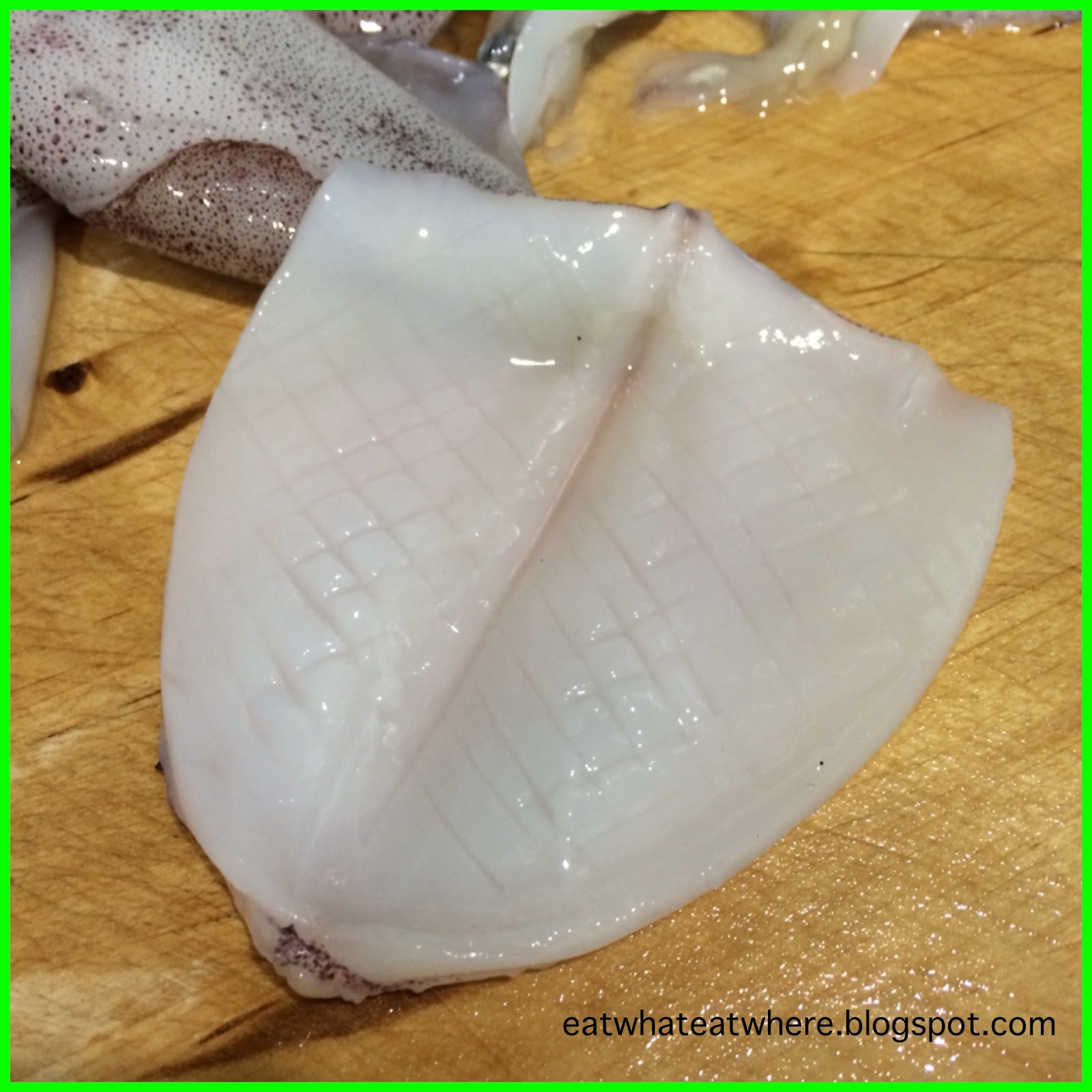 Eat what, Eat where?: How to Prep Squid