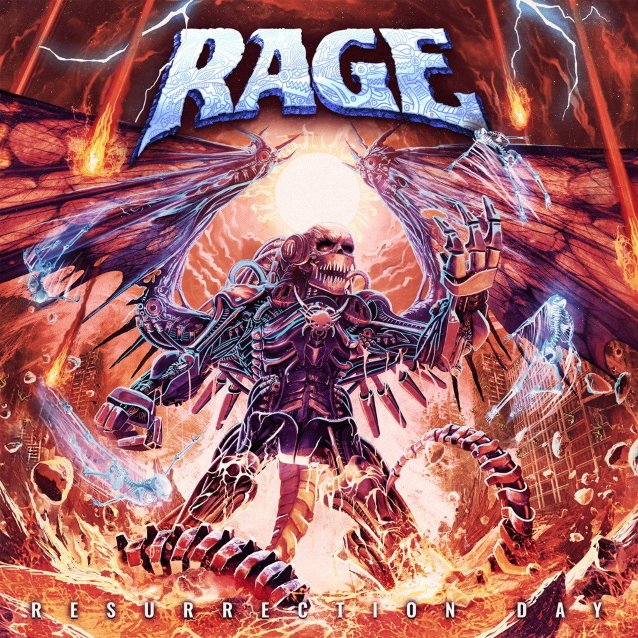 RAGE álbum "Resurrection Day"