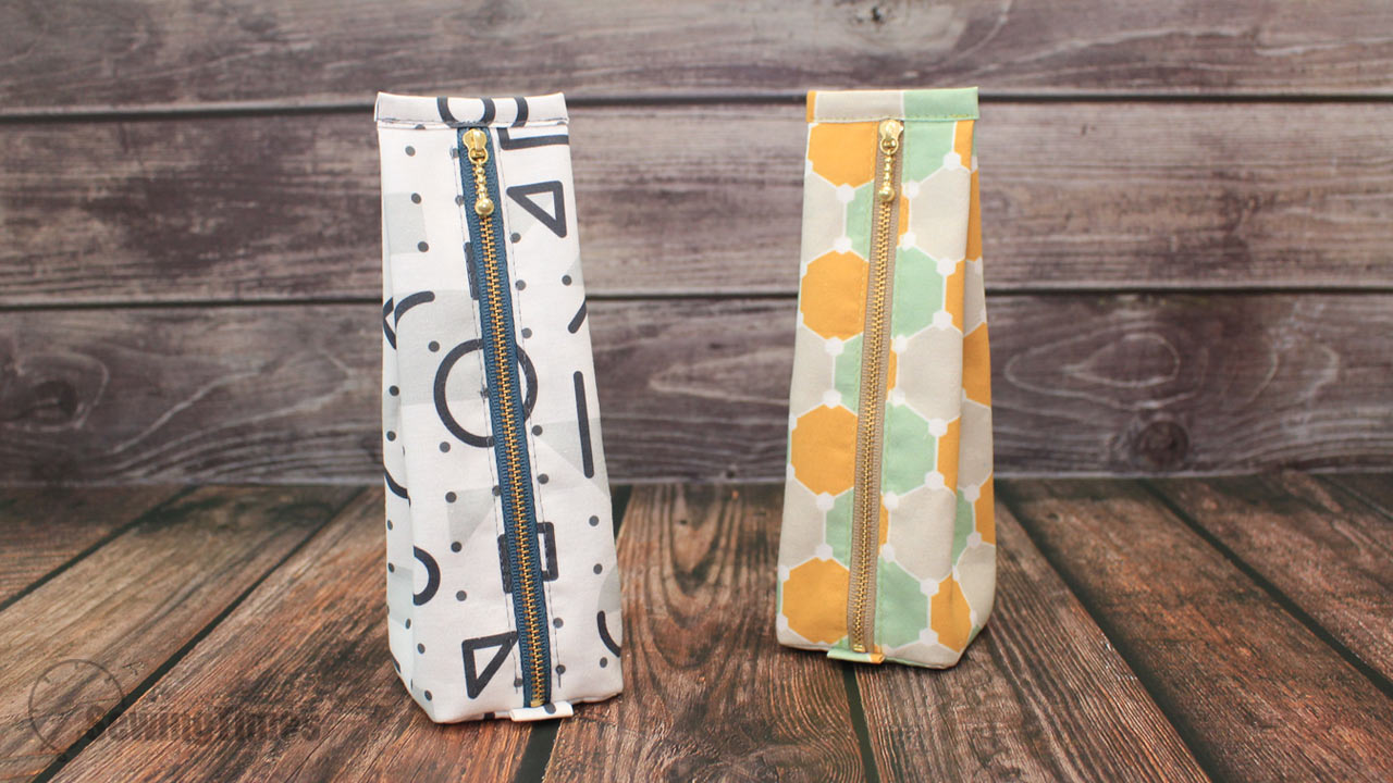DIY Standing Pencil Case