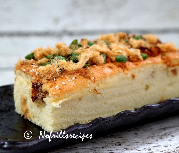 Chicken Floss Cake 鸡肉松蛋糕