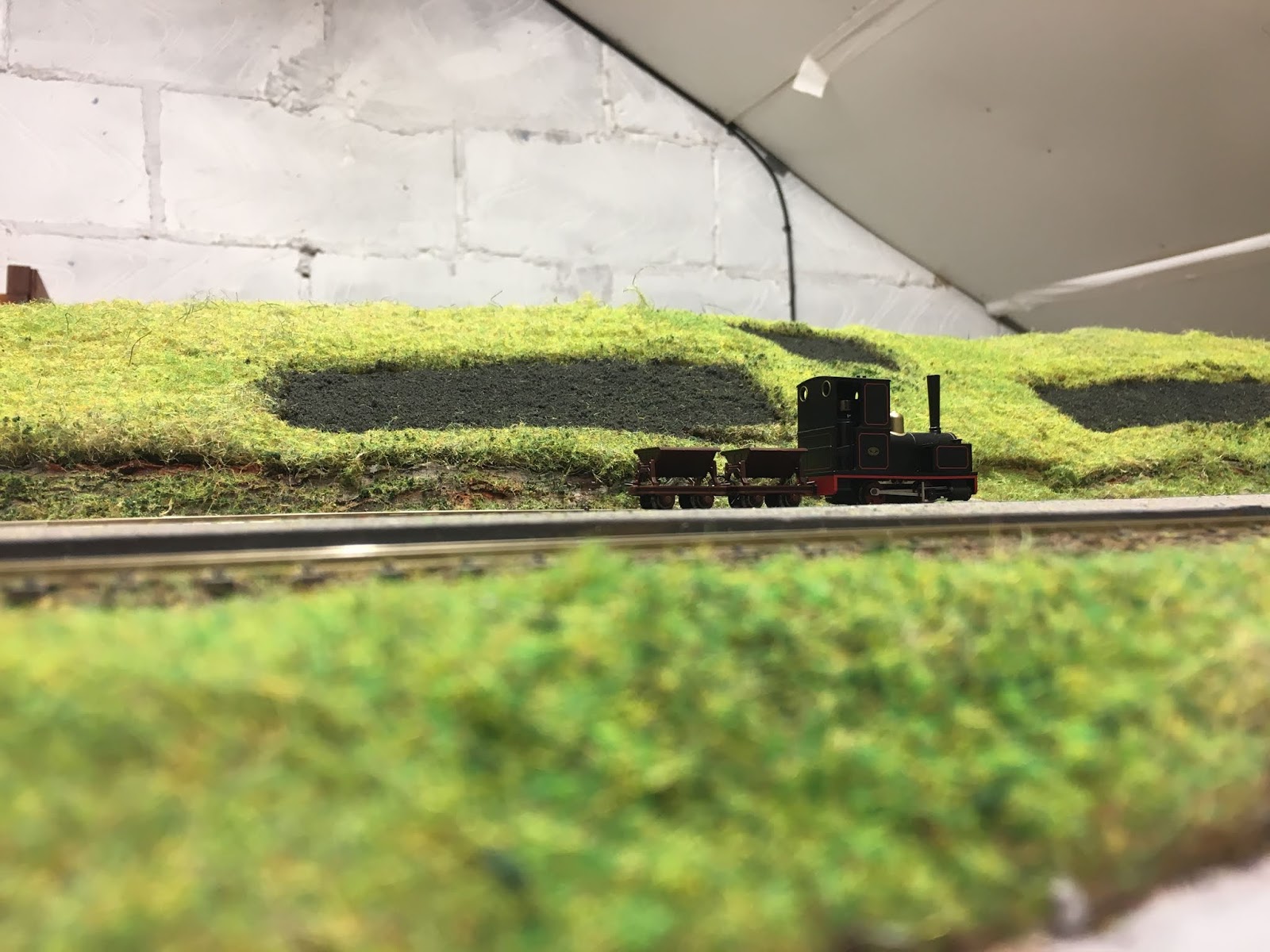 Lynton Station : Excelsior and the ballast train