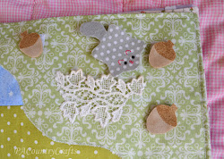 quiet woodland friends pages flying lily squirrel really