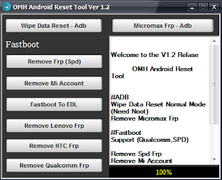 Download OMH Android Reset Tool v1.2 Mukesh Sharma
