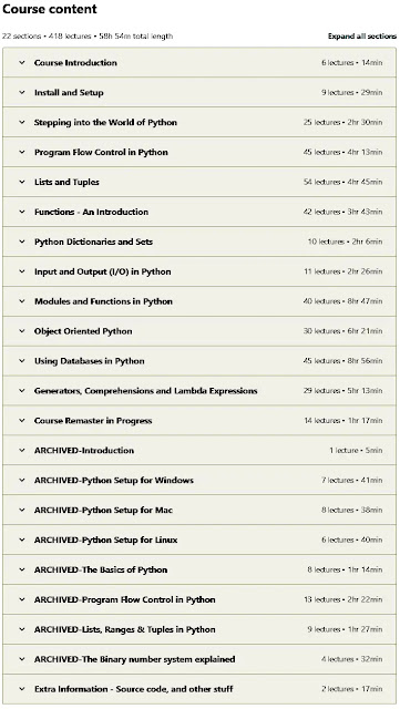 Learn Python Programming Masterclass