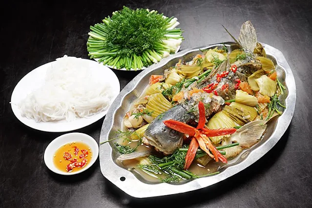 Hướng dẫn nấu món cá chép om dưa thơm ngon Cách làm cá chép om dưa