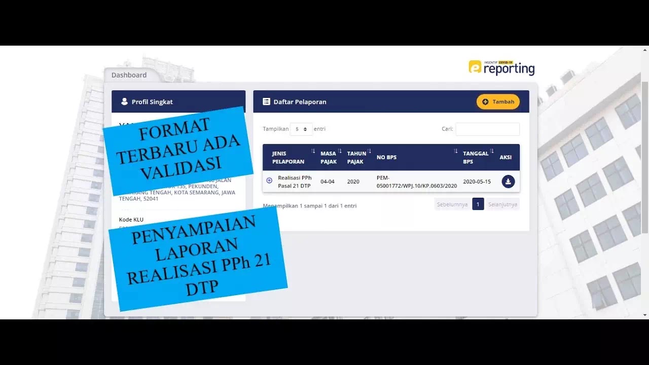 Tips Membuat Laporan Realisasi PPH 21 DTP yang Baik Tips Membuat Laporan Realisasi PPH 21 DTP yang Baik