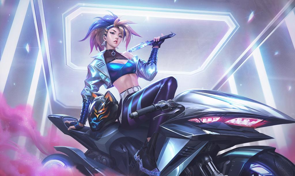 2020 new K/DA ALL OUT Akali Skin: Splash Art, Release Date, and Price |  GameRiv