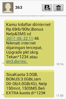 Cara Daftar Paket Internet Indosat Ooredoo Rp 69rb 90hr Pakai Kartu Sendiri Blog Nya Zainal M