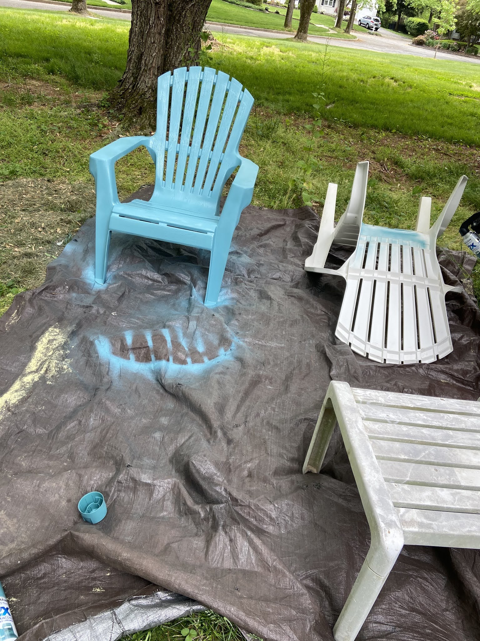 Design with Dawn Paint and Color Cures for Old Outdoor Furniture