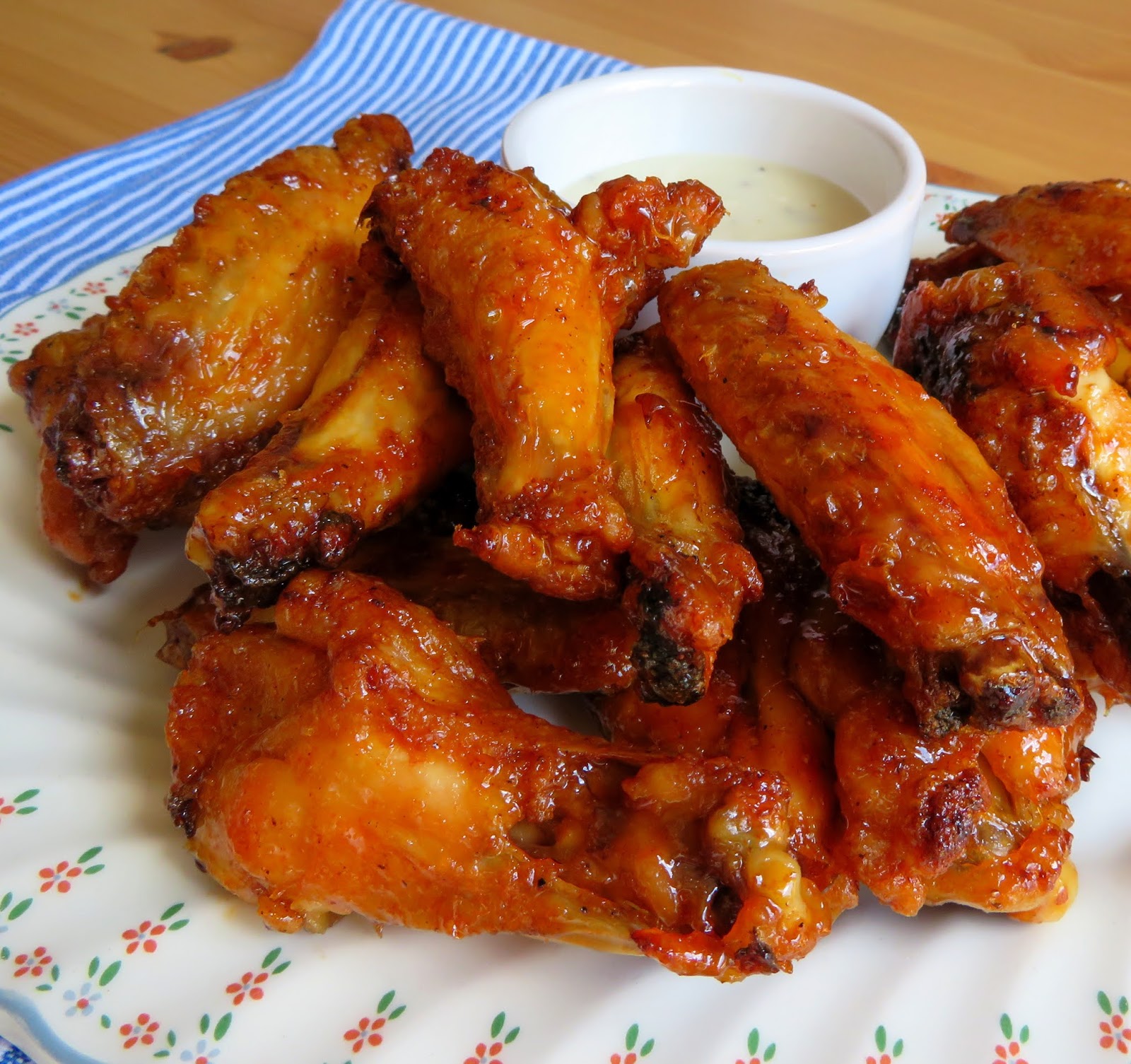 Crispy Baked Hot Wings The English Kitchen