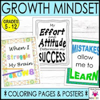 growth mindset posters