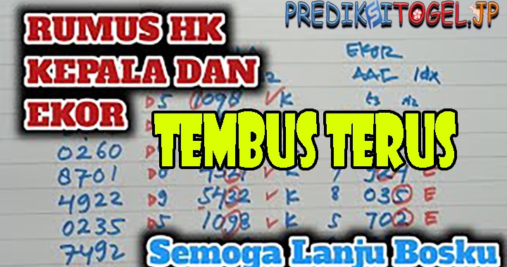 Rumus Kepala Ekor HK Jitu