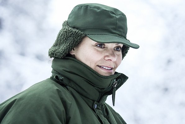 Crown Princess Victoria visited The Norrbotten Regiment in Arvidsjaur.
