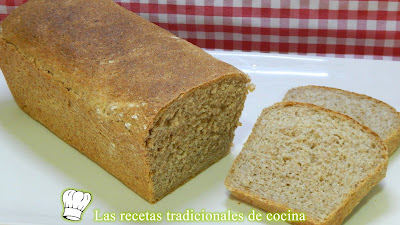 Receta fácil de pan integral con quinoa muy esponjoso