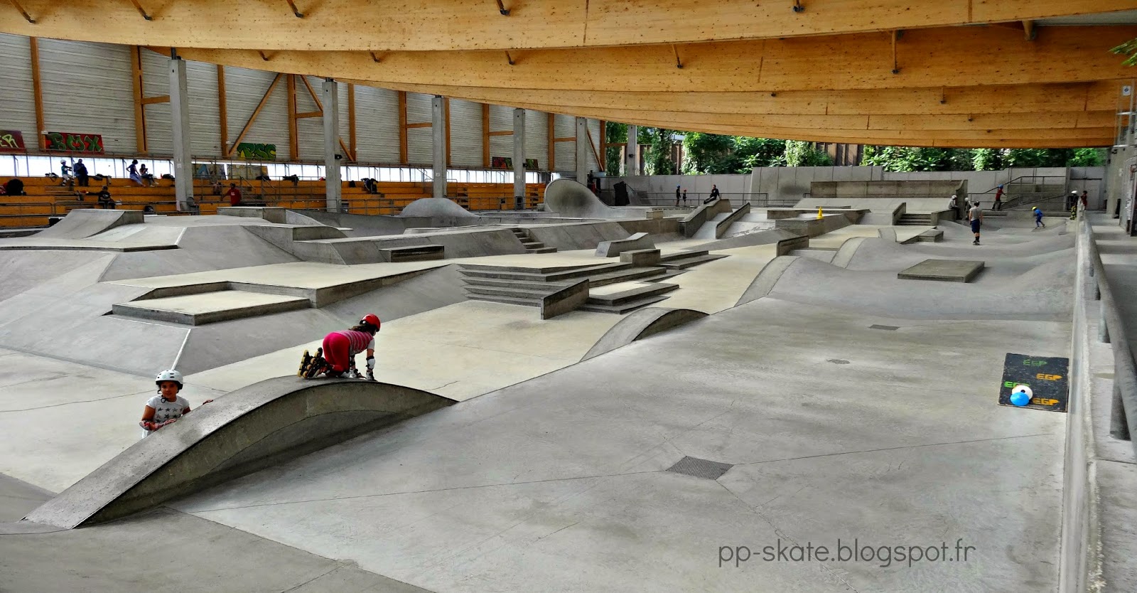 Skatepark paris porte chapelle