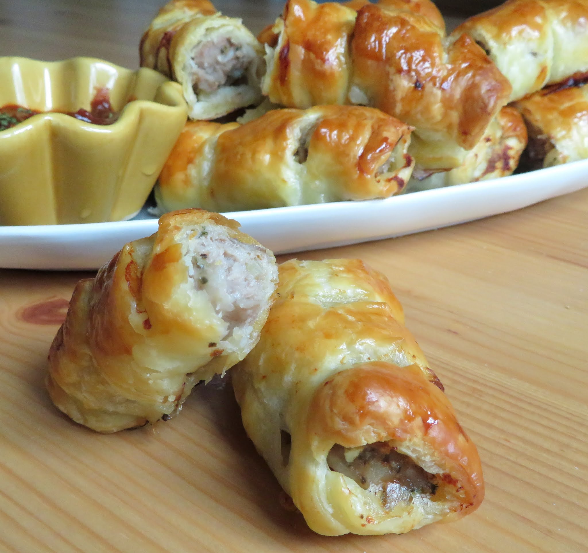 Apple & Sage Sausage Rolls The English Kitchen