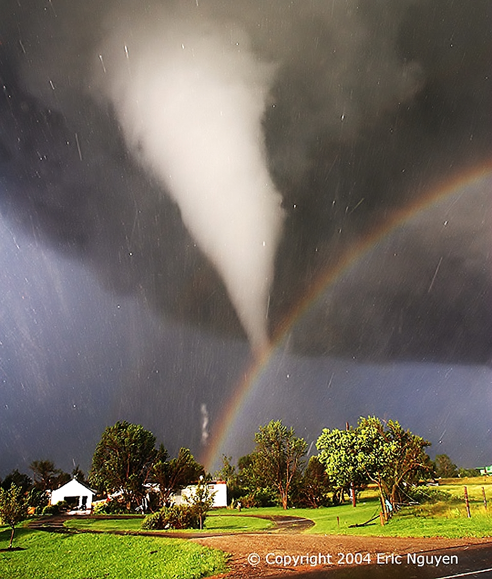 Video Tornado and Rainbow