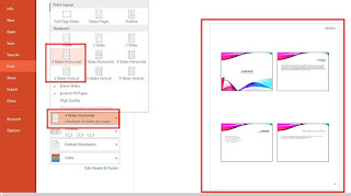 Cara Ngeprint Power Point 1 Kertas 4 Slide
