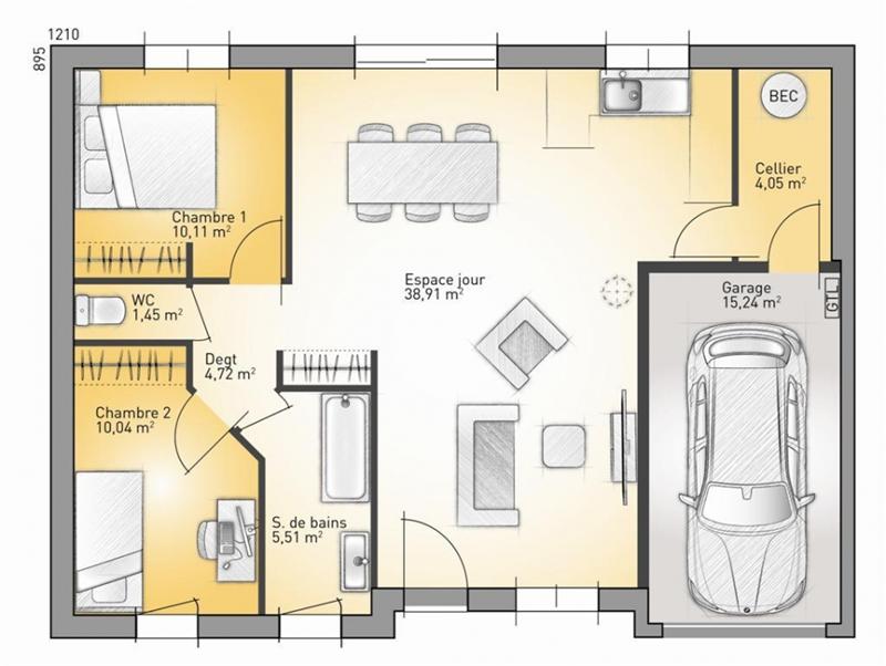 métré détail estimatif de construction T3