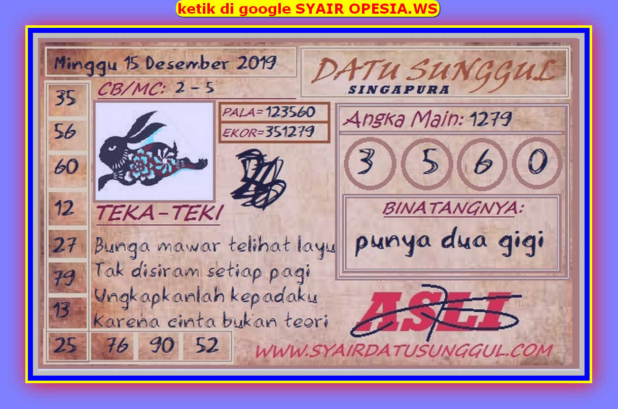 1 New Message Kode Syair Singapore 15 Desember 2019 Forum Syair Togel Hongkong Singapura Sydney 1 New Message Kode Syair Singapore 15 Desember 2019 Forum Syair Togel Hongkong Singapura Sydney