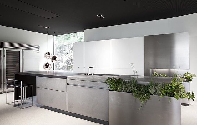 steininger concrete kitchen