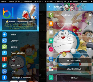 BBM Whatsapp Mod Doraemon