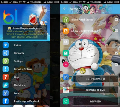 BBM Whatsapp Mod Doraemon