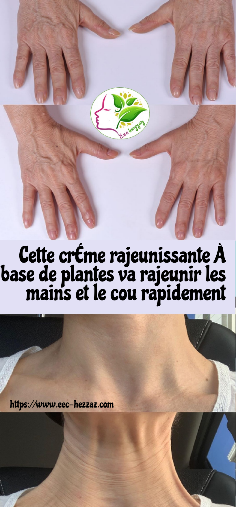 Cette crème rajeunissante à base de plantes va rajeunir les mains et le cou rapidement