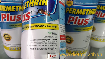 Đại lý bán thuốc diệt muỗi Permethrin Plus