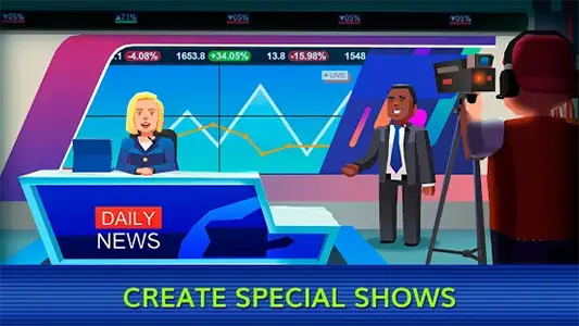 TV Empire Tycoon Mod APK Download v1.11 (Unlimited Money) 1 TV Empire Mod APK Download