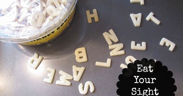 A Delicious Way to Read: Eat Your Sight Words Activity | School Time