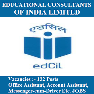 Ed.CIL Answer Key 2017 | 132 Posts | Various Jobs | Sarkari Naukri Educational Consultants India Limited, Ed.CIL, freejobalert, Sarkari Naukri, Ed.CIL Answer Key, Answer Key, ed.cil logo