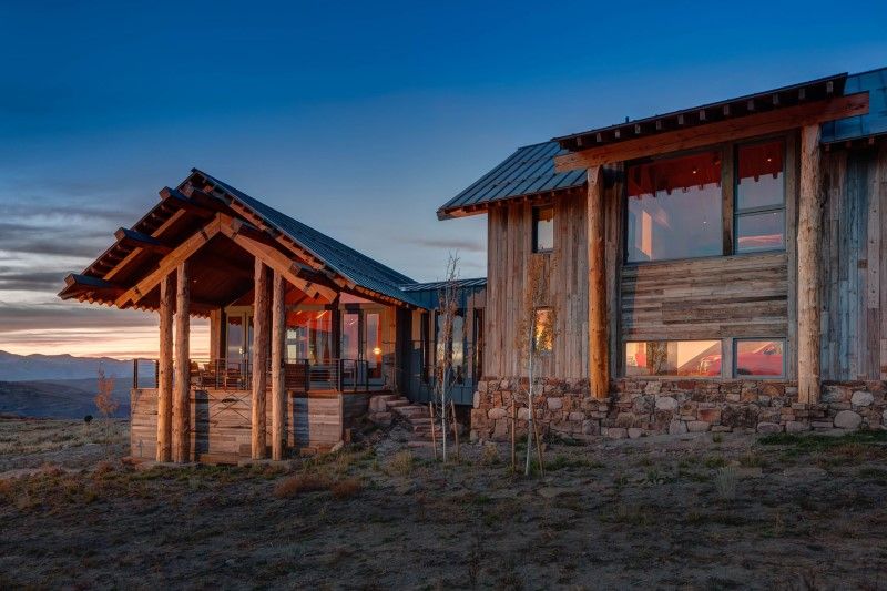 Wolf Creek Ranch ï¿½ Log Home with traditional ranch architecturePinned