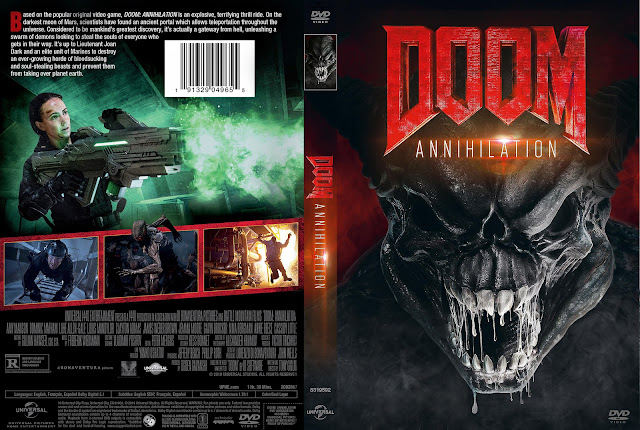 Doom Annihilation DVD Cover Doom Annihilation DVD Cover