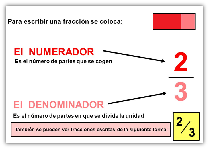 Los Quintos FICHA INTERACTIVA LAS FRACCIONES