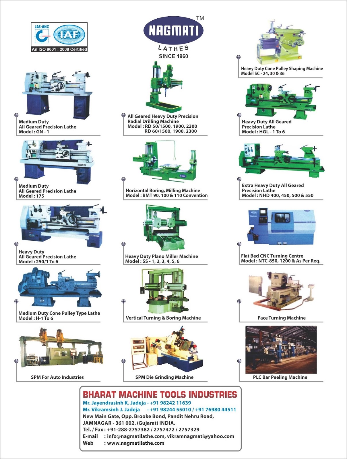 GIDC Digital Directory 2024 સરકારી નથી BHARAT MACHINE TOOLS INDUSTRIES