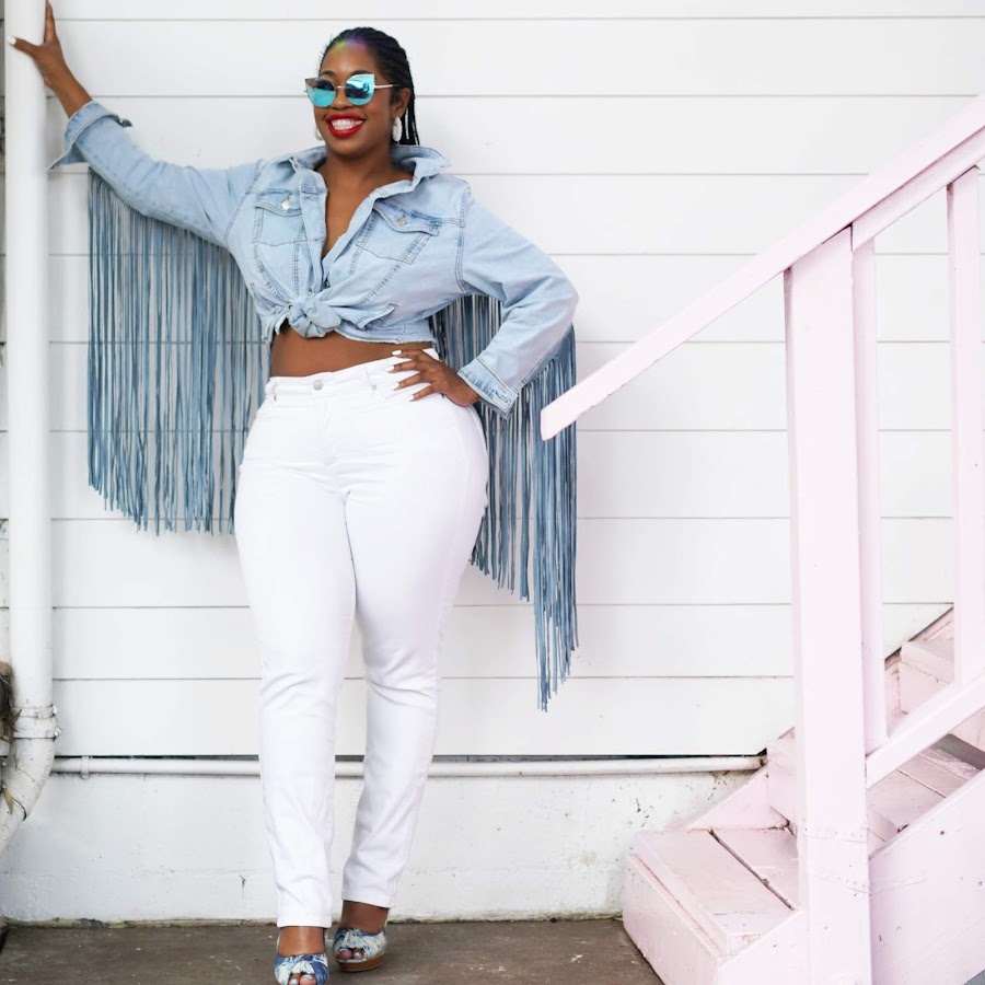 white denim fringe jacket